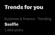 MemeTrickster's tweet photo. 2nd time in the past week Selfie has been trending for me.

We are just getting started🐶🤳 https://t.co/SKqoi5Mos4