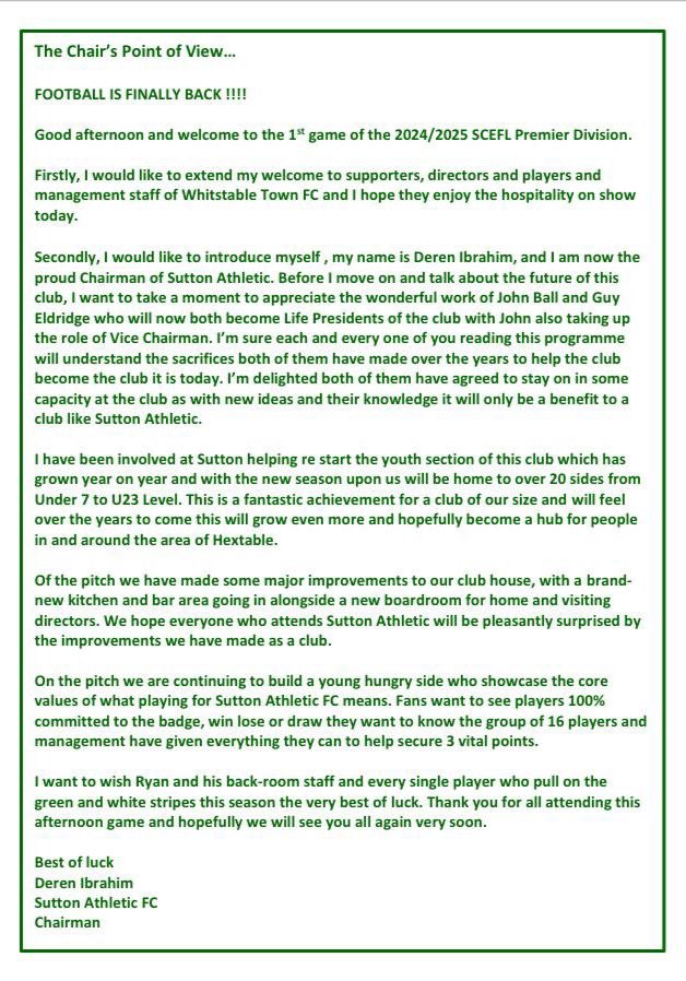 Sutton Athletic F.C (@sutton_athletic) on Twitter photo 