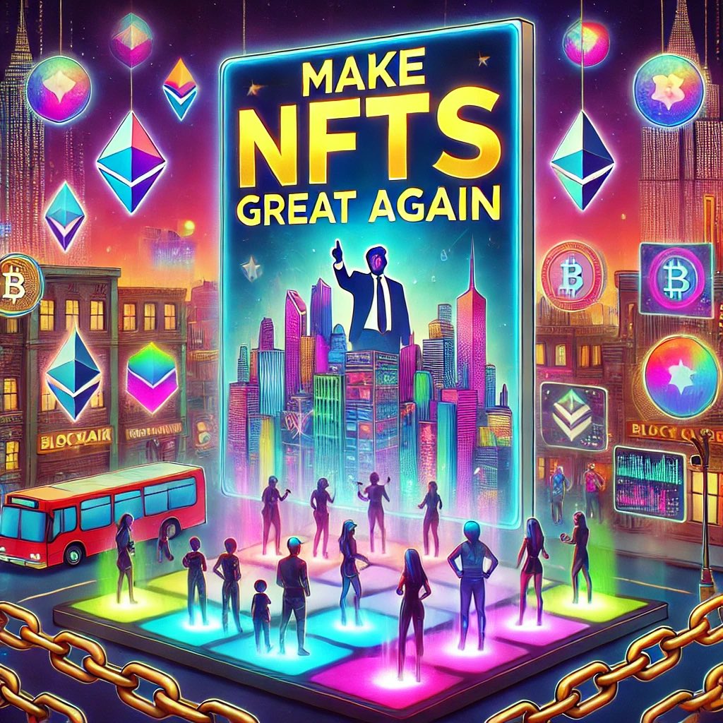 Make NFTs Great Again.

#nft #MakeNFTsGreatAgain #pfp
