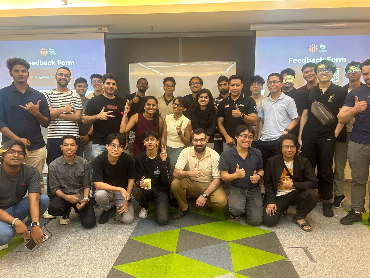 the_test_tribe's tweet image. 🎉 Our very first meetup in Kuala Lumpur, Malaysia was an outstanding show!

We want to express our sincere appreciation to all the participants who actively engaged in this event. Your presence truly enhanced the overall experience. 🧡