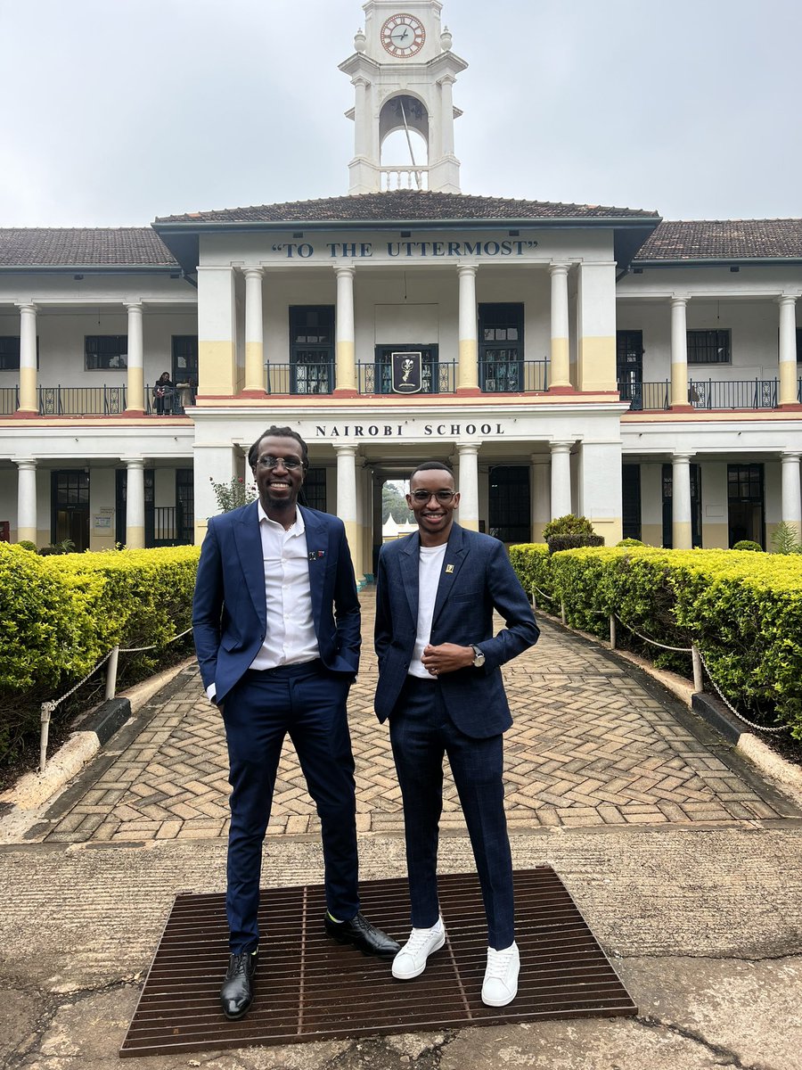 We got invited to our alma mater, Nairobi school, to speak to the boys at their career day!
Who’d have ever thought <a href="/brianmutinda_/">Mutinda</a> 🤯 
#PatchKipenzi