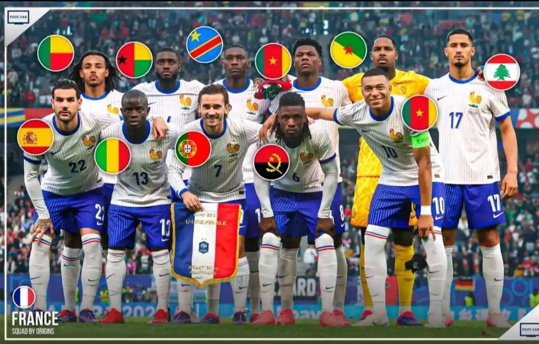 Ya no hay ningún Francés de Origen  que sabe jugar al fútbol?