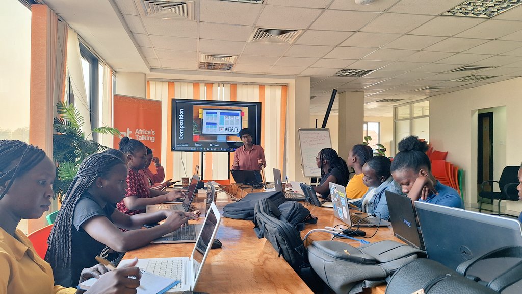 slugada's tweet photo. From Software Engineering to Marketing, design skills are essential. Thanks to @DaphineNamukisa our lead facilitator for Design for Impact #WomenInTech workshop with @ATCommunityKla and @Africastalking
#BuildWithAT #WeLoveNerds #ATDevsUG #WIT https://t.co/NQGHzBNLwM