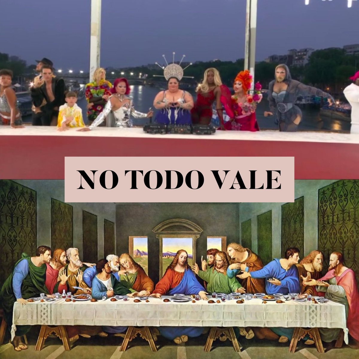 Esto es una ofensa deliberada a los sentimientos religiosos. Porque ignorantes no son. Completamente fuera de lugar y contrario al sentido de fraternidad de los Juegos Olímpicos .