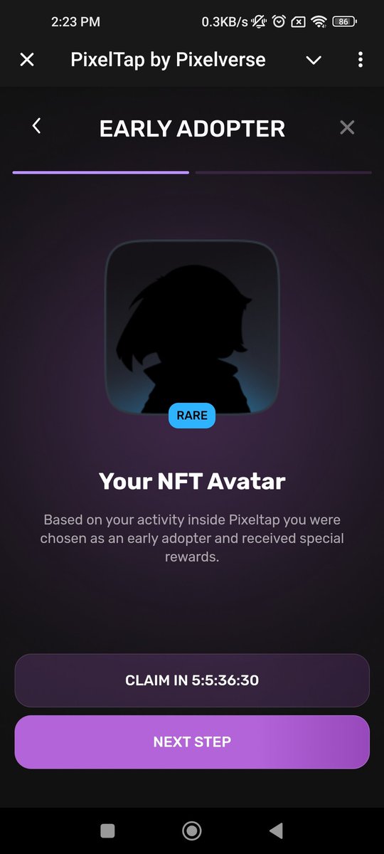 Neonv01d's tweet photo. @PixelTapCE0 @pixelverse_xyz Hey, initially I got rare nft.
Now it says I don't have an NFT avatar? I am level 6 btw. https://t.co/7aPiIp7JC3