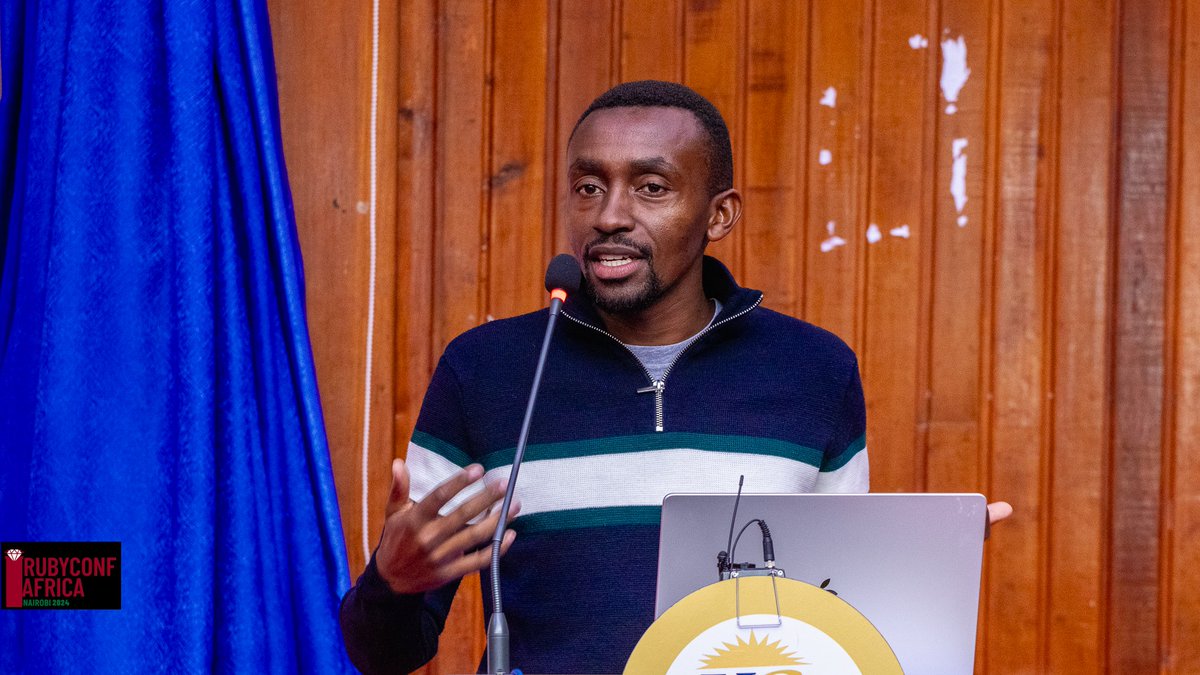 ruby_african's tweet photo. Key Takeaways from Harrison's  @ChegeHarrison  talk were: 
- Understanding the ephemeral storage limits of AWS Lambda.
- Implementing Ruby-based solutions to handle larger datasets.
- Integrating AWS services to extend storage capacity.
- Real-world examples and best practices for optimizing Lambda functions.

#rubyconfafrica2024 #africanruby