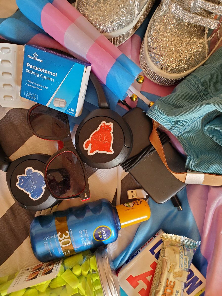 Have I got everything?? See you all at #LondonTransPride #TransPrideLondon #TransPride etc