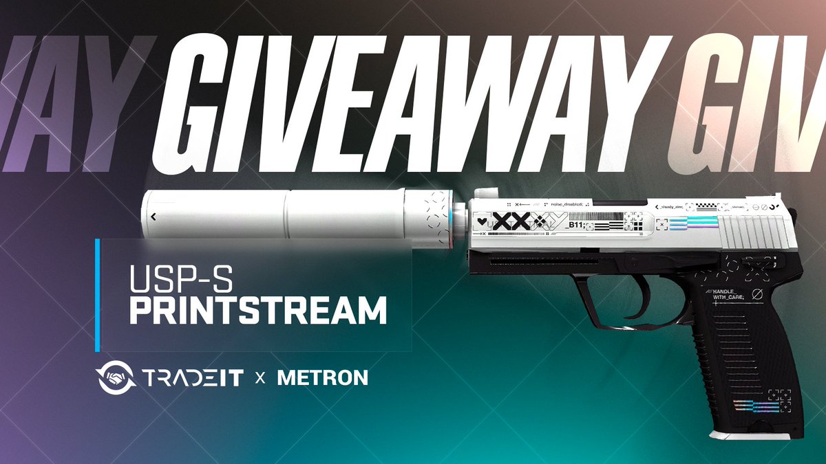 KingMetroN's tweet photo. 🔵USP-S Printstream Giveaway (~50$)🔵

✅follow me &amp; @tradeit_gg 
✅rt + tag 2 friends

🕒rolls in 5 days https://t.co/wyiuQ9LAGu