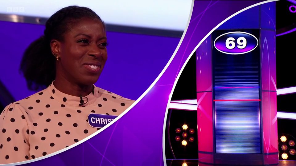 Pointless Celebrities Looking at 69 tweet media