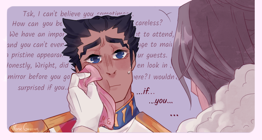 Alone_Greeny's tweet photo. #AceAttorney #narumitsu #wrightworth
Royalty AU https://t.co/Fg846FoUy4