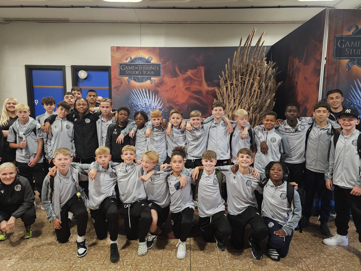 CoachTomSFC's tweet photo. SCNI 24⚽️ first time for myself leading and coordinating a tour for @StevenageYouth a fantastic experience for all involved. A massive thank you to all the staff involved for making the trip an overall success. https://t.co/xUNiSACVzs