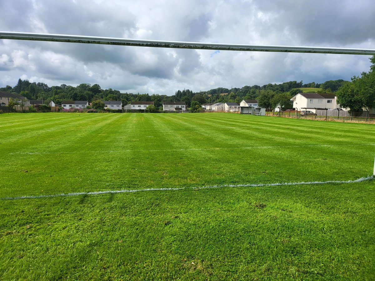 New pitch added to our growing list of customers for football maintenance home of viewfield rovers in lochwinnoch