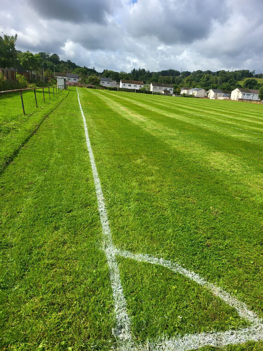 LawncareAs's tweet photo. New pitch added to our growing list of customers for football maintenance home of viewfield rovers in lochwinnoch https://t.co/rjNvccfKR4