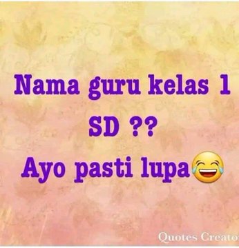 yaksapedia1's tweet photo. @B3doel___ 100℅  nama teman sekelas waktu masuk SD, dan siapa saja yang ga naik kelas saja ku ingat semua,.. https://t.co/wXvfi39T2c