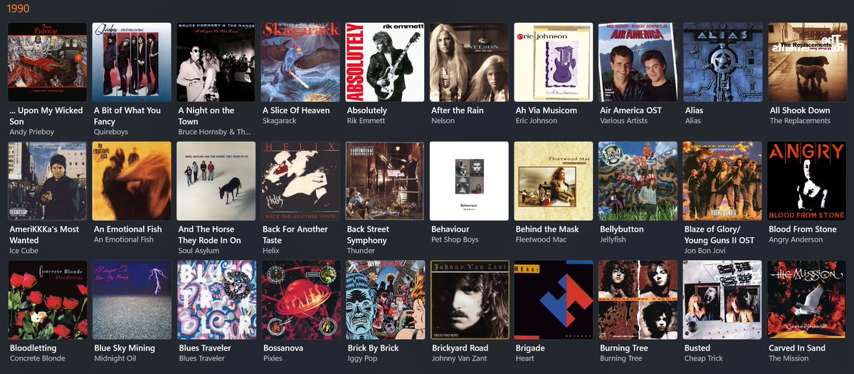 TurntableDreams's tweet image. #1990AlbumChallenge #BurningTree #ConcreteBlonde #IggyPop #Pixies #IceCube #RikEmmett

How many of these would make it into your top 10 for 1990?