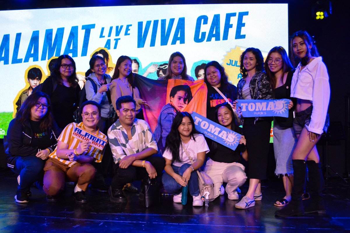 AgathaDaGreat's tweet photo. Purok Singko 🧡

Thank you last night ☺️
 📸 @JeonghanToptier
 #ALAMATVivaCafeJulyGig #ALAMAT_TOMAS #ALAMAT https://t.co/C0YY8Gc14v
