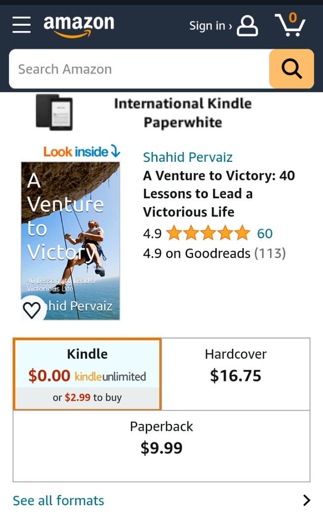Welcome to a world of motivation &amp; self-discovery. This book is your roadmap to unleashing potential, discovering purpose &amp; igniting passion.⭐⭐⭐⭐⭐ a.co/d/0d4laNS