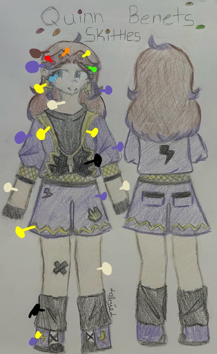KyosSkittles's tweet photo. My new #Electrobyte sona with colors ⚡️💜 https://t.co/lqOdSlo5Wm