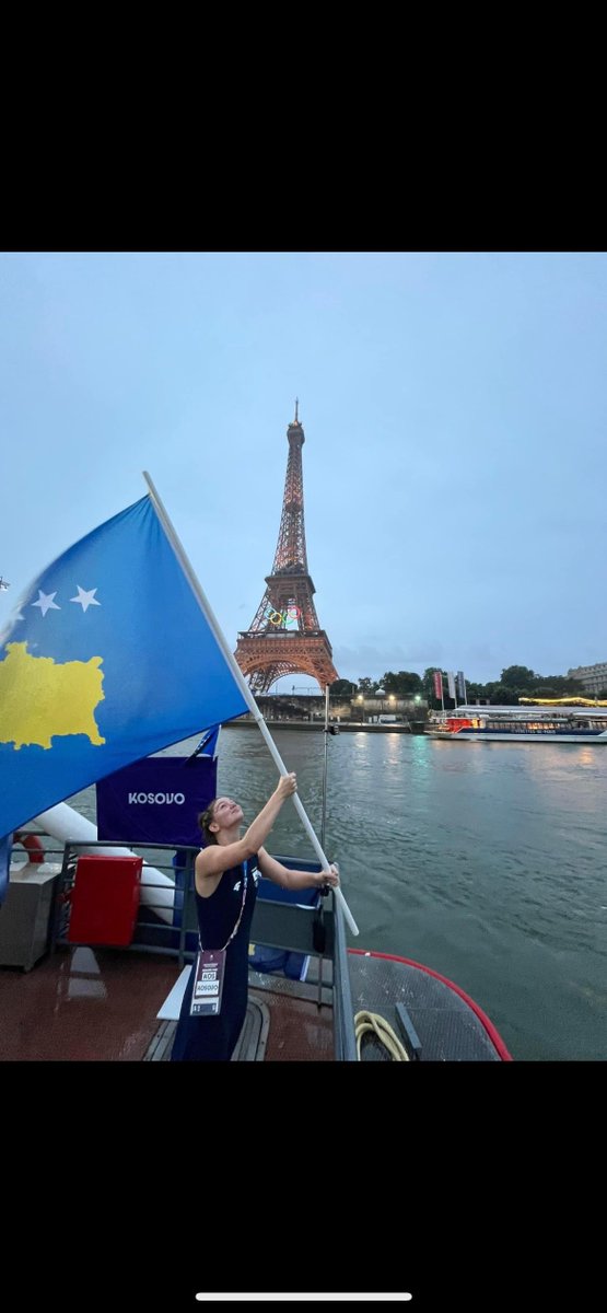 KushtrimKo's tweet photo. In bocca al lupo agli atleti del #teamKosova.
#Paris2024 https://t.co/4r9f4lvGqZ