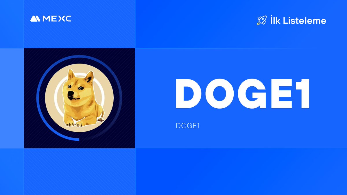 🚀 <a href="/DOGE_o1/">DOGE1</a>  #DOGE1 - Kickstarter Oylama Sonucu ve Listelenme Planı

🔁 $DOGE1/USDT Alım Satımı: 27 Temmuz 2024 16.00

📌 Ayrıntılar: mexctr.info/46peCzZ

#MEXCTürkiye #MXToken #MX #BTC