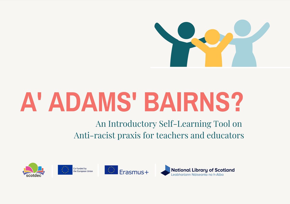 ScotdecLearning's tweet photo. Our Anti-Racist Toolkit for Educators resource is included in a package of support materials for teachers and staff, designed to embed anti-racism and race equality into all aspects of school life in Scotland.

Find out more @ScotGovEdu https://t.co/bCVvG8JXdx https://t.co/o0O09IrHOj