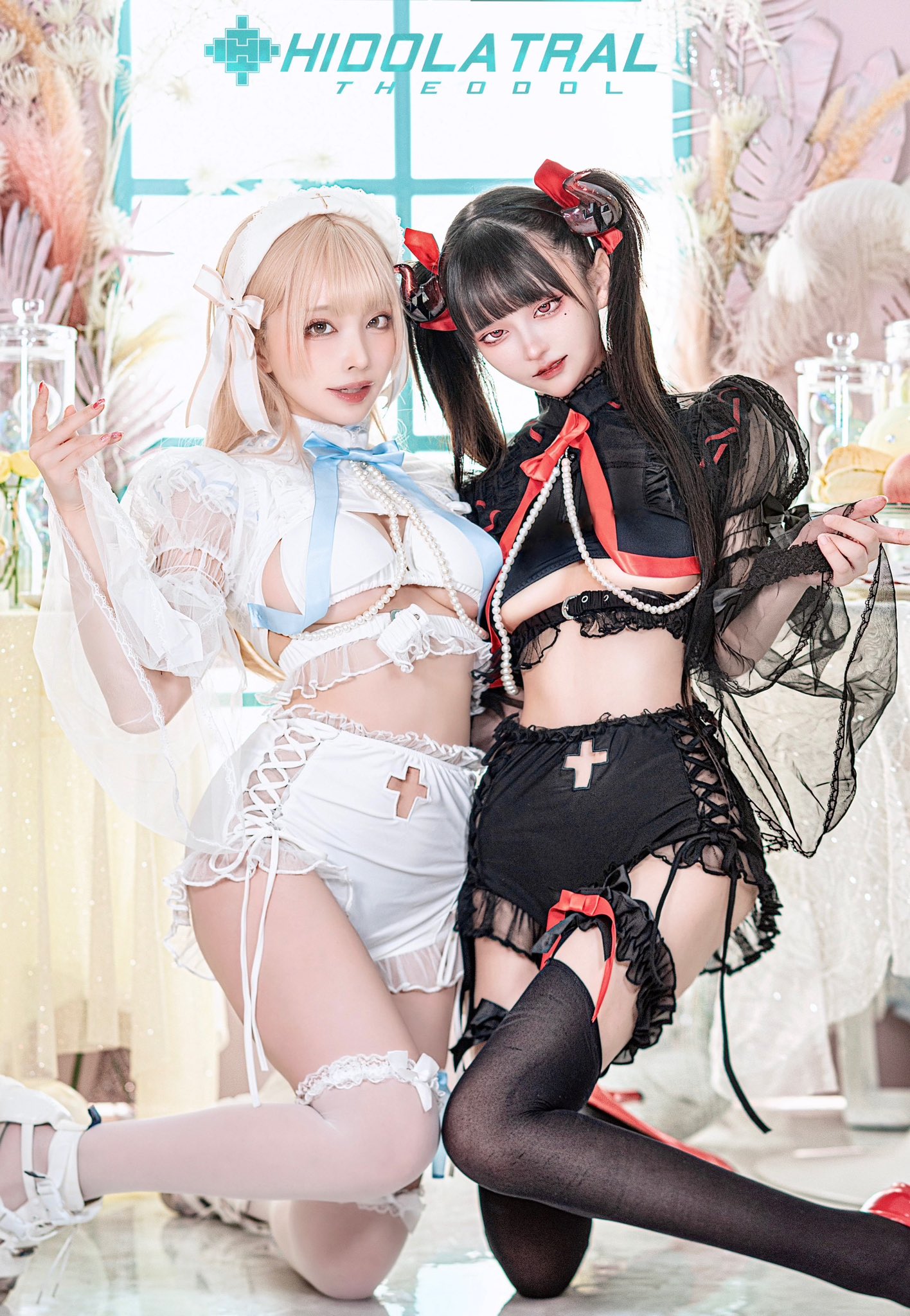 シスル様着♡ イドラタールテオドール様　天使の水着♡ エンジェルスイムウェア》WHITE | HIDOLATRAL THEODOL