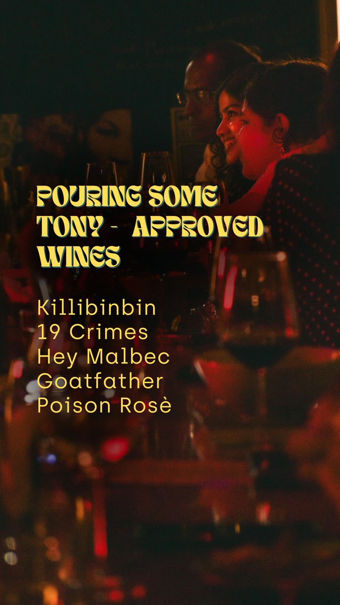 Clocked out of hump day?

It’s time to clock in to WIP AFTER-HOURS on Wednesday’s!

Meet Tony, our new vibe manager and come unwind at ‘Disco Night with Disco Wines’ on an August 1st, 2024 at Wine In Progress! 

Reserve here - ur-bn.at/G82e