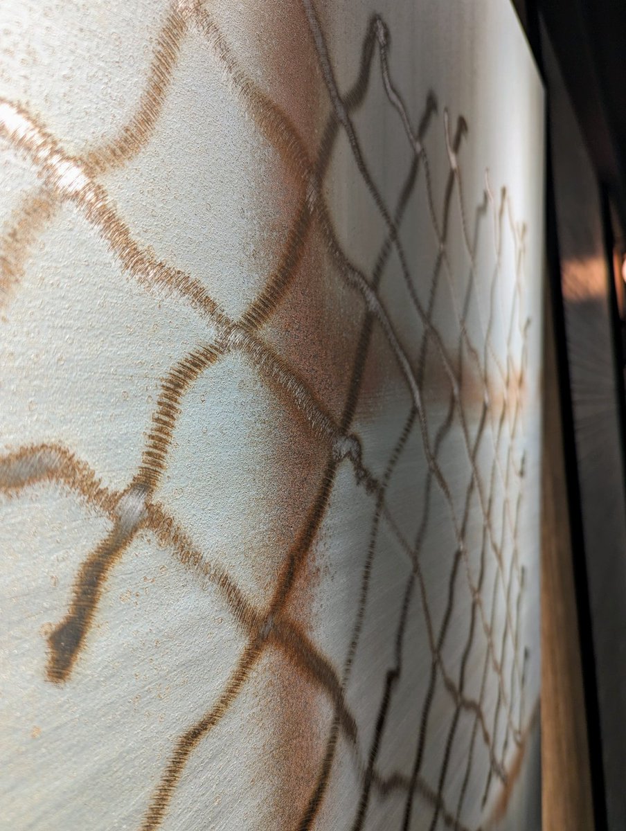 YOMAFIG's tweet photo. ②新東京ビル／アーティストインタビュー（高松威）

しっかりとした平面作品を作るのはほとんど初めてに近い出来事！という高松さんのインタビューです！

@takeshi_take_ https://t.co/Qvq5EnumXG
