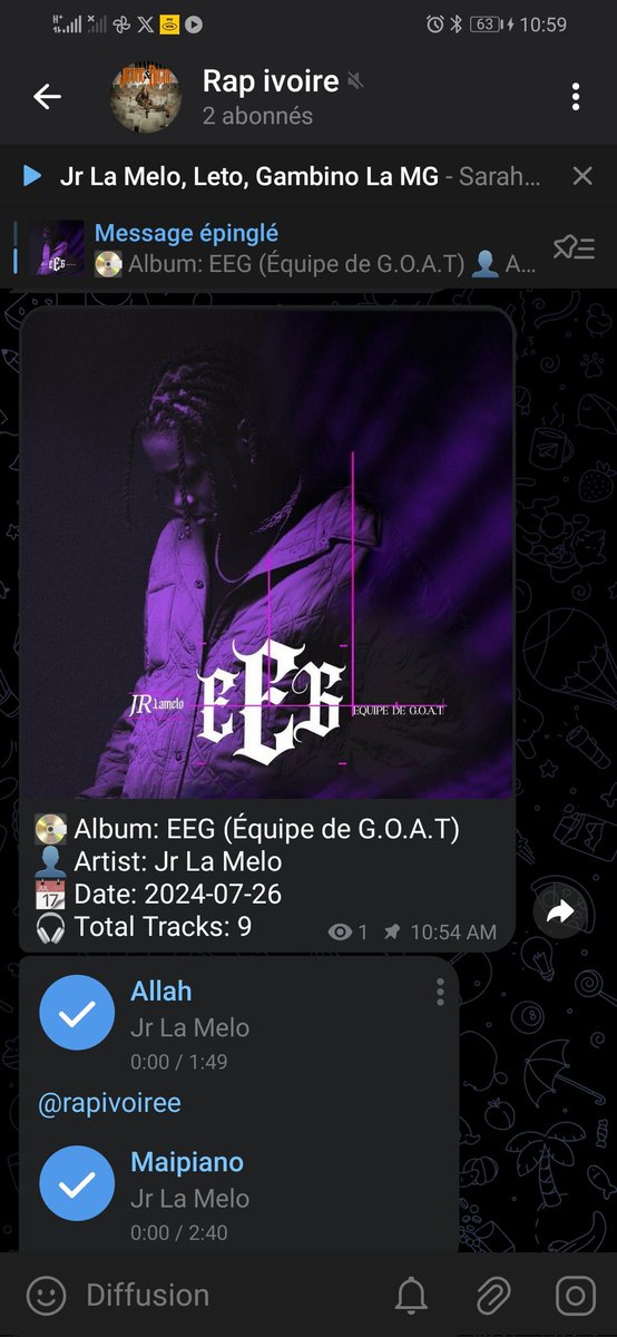 kiiirikou's tweet photo. Famille voilà une page qui partage des musiques ivoirienne
https://t.co/KfiU74o863 https://t.co/GXhwalc2n4