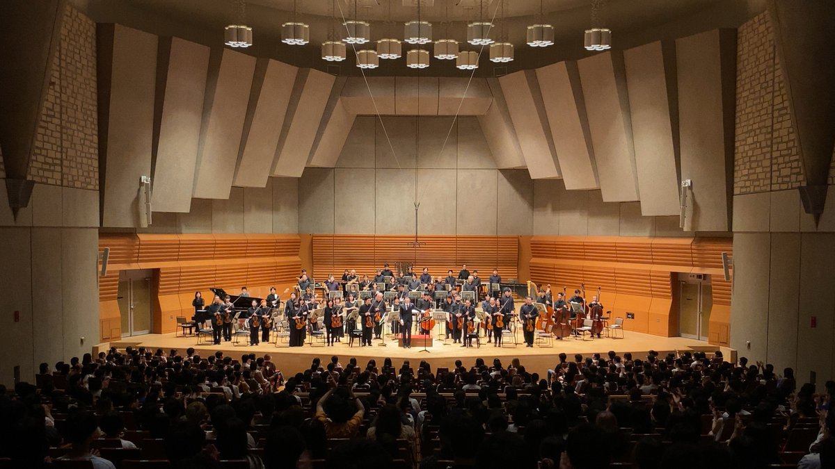musicengine_tw's tweet photo. 「#OMORI コンサート in 仙台」無事に昼夜公演終演しました！
公演の感想はWEBアンケートにて受付ております。https://t.co/JAGKqKxBQU

公演の詳しい感想などはまた後ほど。
けれどこうして仙台で初めて公演が実現できたこと、演奏はもちろん運営面でも多大なサポートをいただいた仙台フィル様（ @sendaiphil )、いつも素敵なグッズで会場を盛り上げてくださるFangamer Japan様（@FangamerJP）、他にも書ききれないほど多くの方の助力なくしてはできない公演でした。
そして何より、公演に足を運び、演奏を聴いてくださった皆様。ありがとうございました！
また近いうち仙台に来られることを願っています。