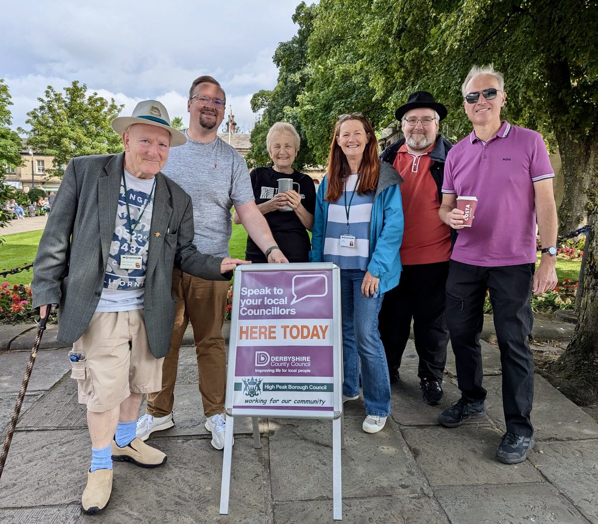 Thanks to everyone who called at our Councillors Shoppers Surgery this morning - were back again at the same time, same place on the last Saturday of the month - or go to antmck.uk/5c for other ways to get in touch