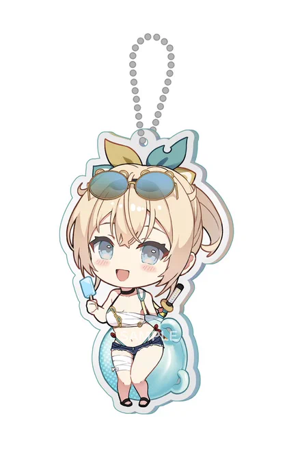 新刊セットのアクキーです!水着いろはちゃん! #C104 