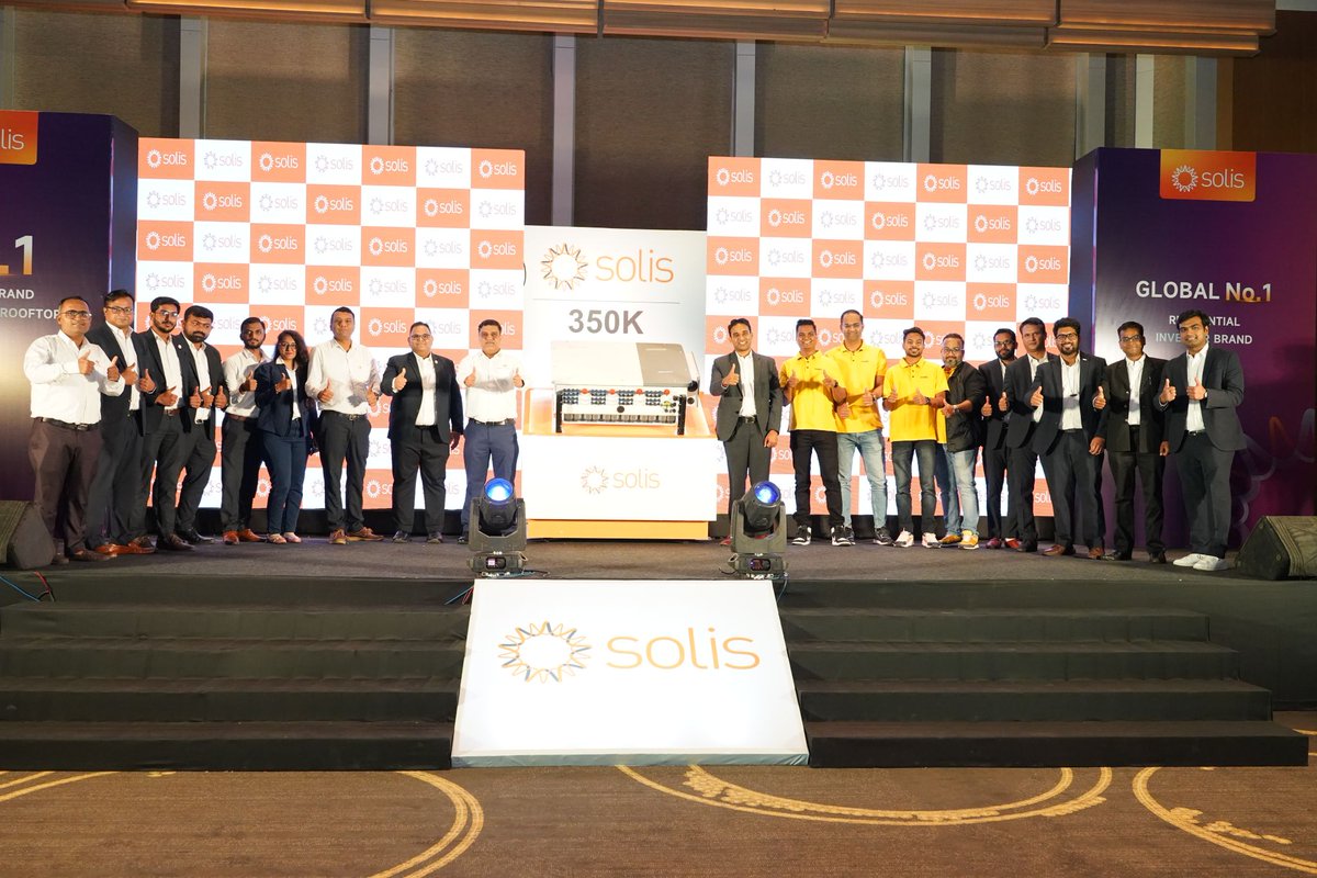 BangaLtd's tweet image. An incredible grand product launch by Solis in Gujarat! Excited for the innovations on the horizon! Here’s to a future filled with groundbreaking advancements and success.

📞Contact us on 1800 890 3051
🌎Visit us at: bangasolar.com

#bangasolar #Solis #solardistributor
