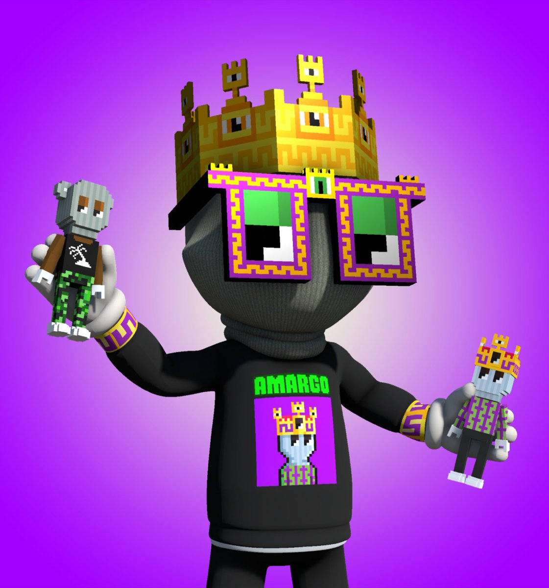 Miguel_Amargo's tweet image. GM Bitties 🌞 show me the dopest #BitBeasts you hold on the comments... Might turn one of them into a VRM avatar for free 👨🏻‍🔧