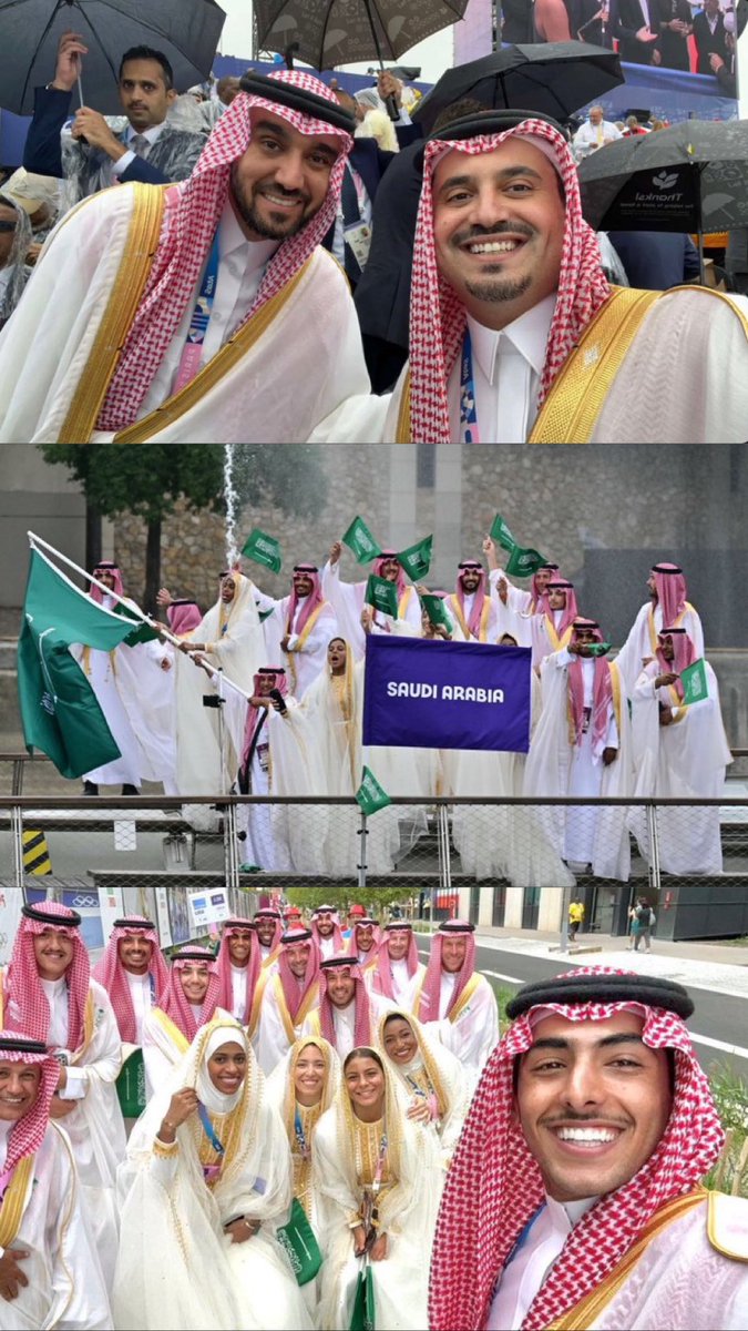 #باريس2024

من وسط قذارتهم 

تَشَعُ بياض الطهاره من الوفد 🇸🇦السعودي🇸🇦