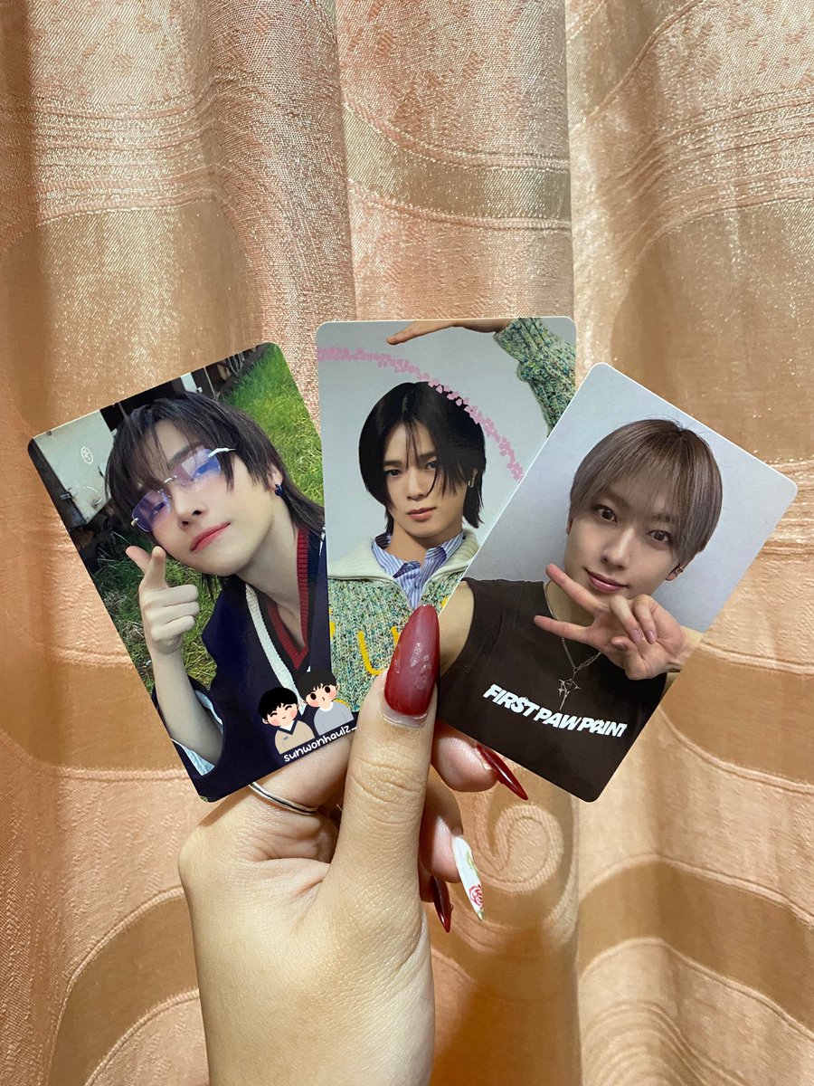 sunwonhaulz_'s tweet photo. — #sunwonhaulz 💌

yudai, weno, and fuma came home! as always, thank you so mu— @keiysph!!! may mga bagong pogi sa binder ko🥰🌹

#KPHproofs https://t.co/su6jS4aphN