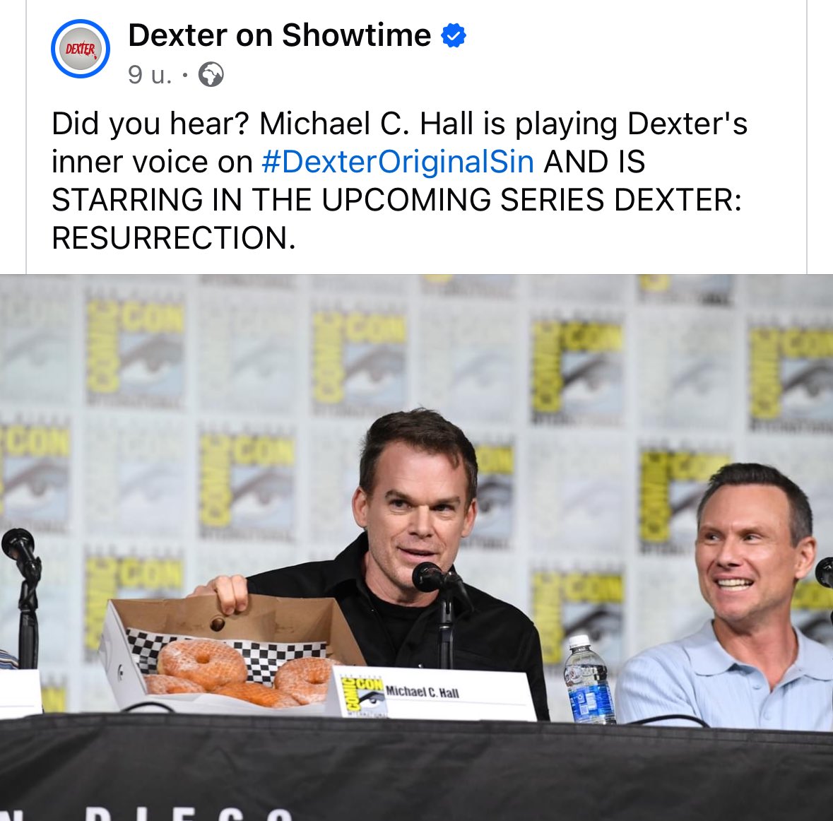 H_Forch's tweet image. OMG!! So excited about this!😍
#Dexter #MichaelCHall