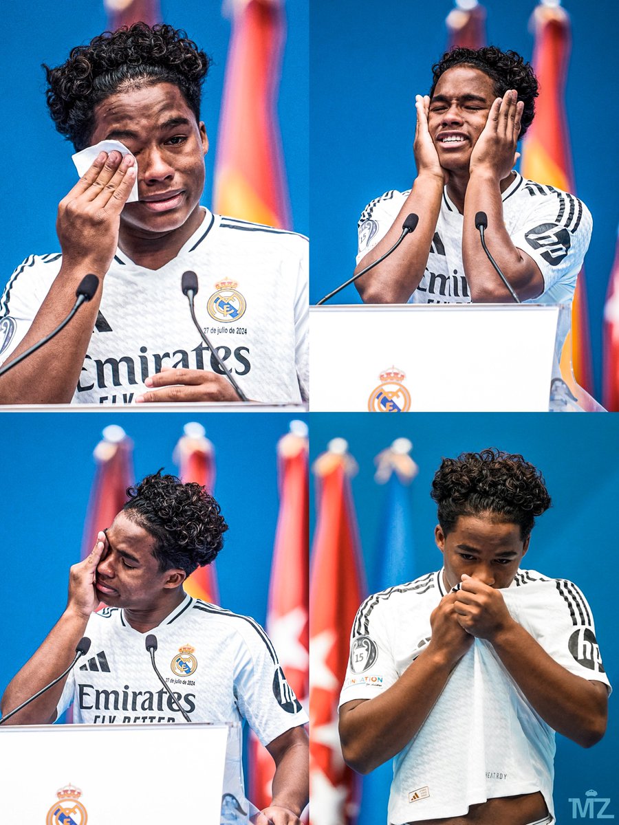 This is what joining Real Madrid means.🤍