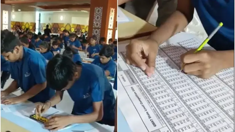 republic's tweet photo. Video Of Students Using Abacuses For Speed Math Goes Viral, Internet Reacts
https://t.co/BHMKI43CHp
.
.
.
#AbacusMath | #SpeedMath | #ViralVideo | #MathSkills | #MathGenius | #trendingnews | #RepublicTV | #RepublicWorld https://t.co/usSbTAELic