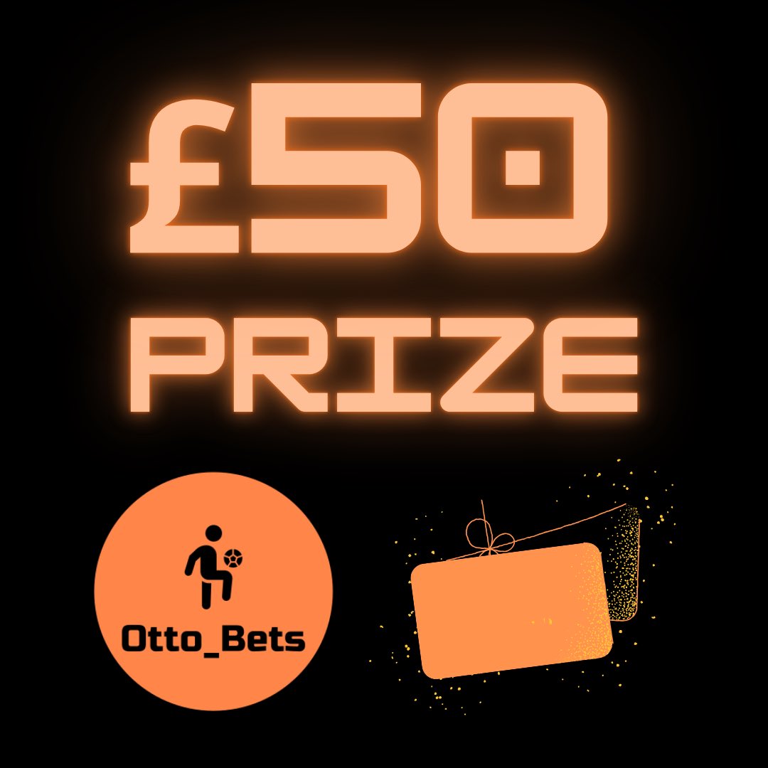 otto_bets's tweet photo. 🚨 PRIZE GIVEAWAY🚨

🥇£50 GAME voucher
🥈£10 GAME voucher

All you have to do is 3 things..
-FOLLOW 
-LIKE
-RETWEET
🫡

Winners will be announced Monday at 18:00 (UK) 
 
Good Luck 🤑 https://t.co/2ucEMNZQFJ