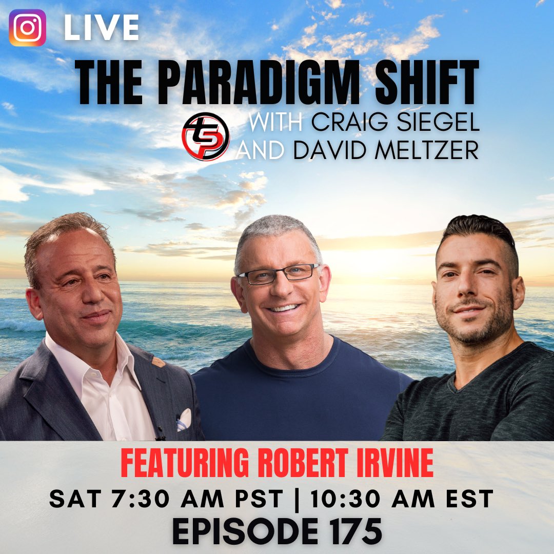 CraigSiegel_CLS's tweet image. 🎉 The 2024 Momentum Continues with Episode 175! Dive into an electrifying conversation with the Handsome @davidmeltzer and the insightful @RobertIrvine. Expect game-changing surprises and profound insights. Time to get buck wild! You don’t want to miss this!
Catch the episode…