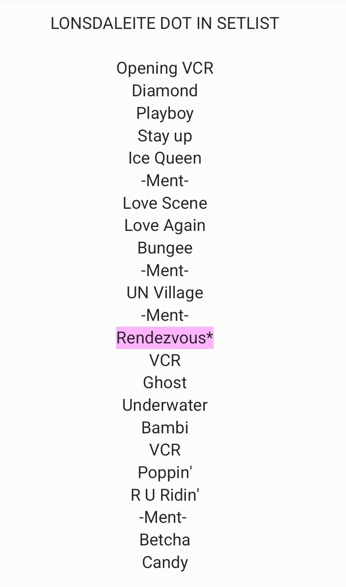 lightbaek614's tweet photo. ✨️Lonsdaleite [dot] in Seoul Setlist✨️ 
Baekhyun performed for 2hrs 30mins today 🥺 longest performance time for lonsdaleite tour! 

changes: 
no cry for love
un village after 2nd ment
new song performance
performed 2 en-encore songs
7 ment sections (2 addtl) https://t.co/XJj2lGqEzr