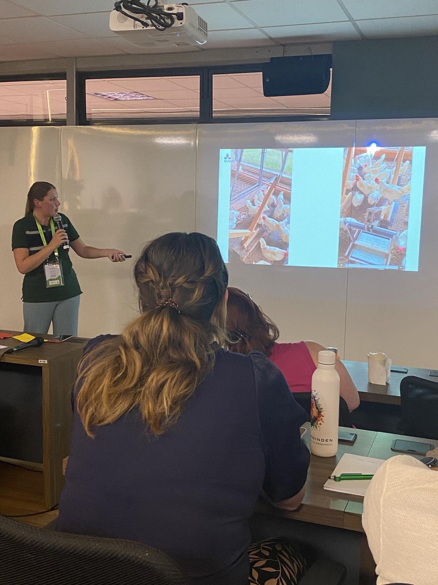 Some days ago, I presented some of our findings from #HenFriend where we developed an apparatus to test for #prosocial #behaviour in laying hens, at #ISAE2024 🐓

Let’s see what happens next!