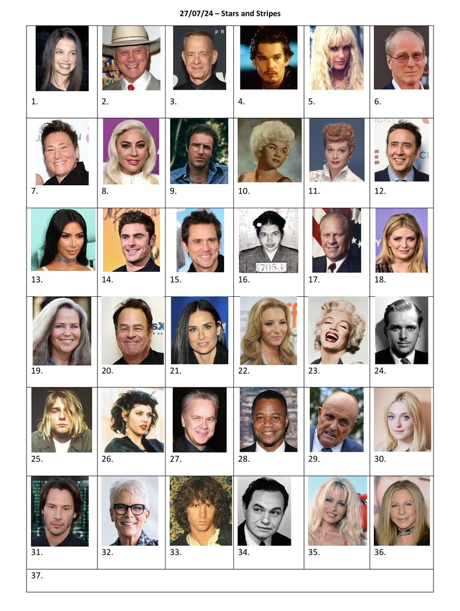 Here is a picture quiz for you.