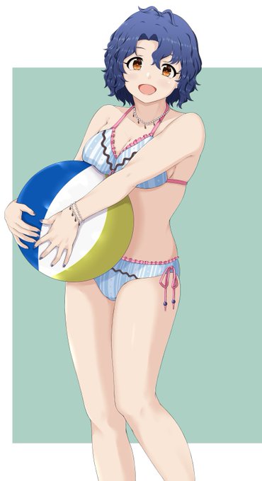 豊川風花さんの清楚な水着姿を見たいんだ。 