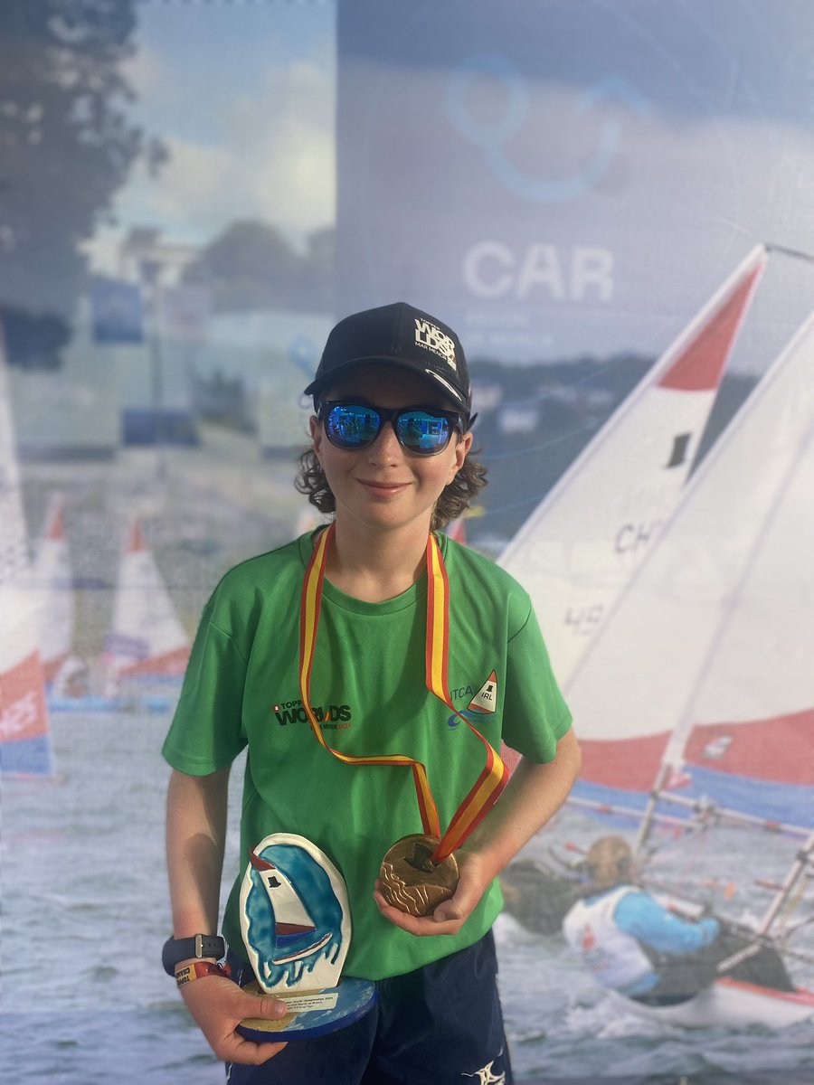 💥Medal Alert 💥
Bronze medal for Tomás in the 4.2 fleet at the 2024 Topper World Championship 🥉
So proud of him for how he sailed all week- fighting off really tough competition over 15 races in intense heat to hold onto third place… 💪
Go Tomás!!!🇮🇪🇮🇪🇮🇪
#UnbelievablyProudMum
