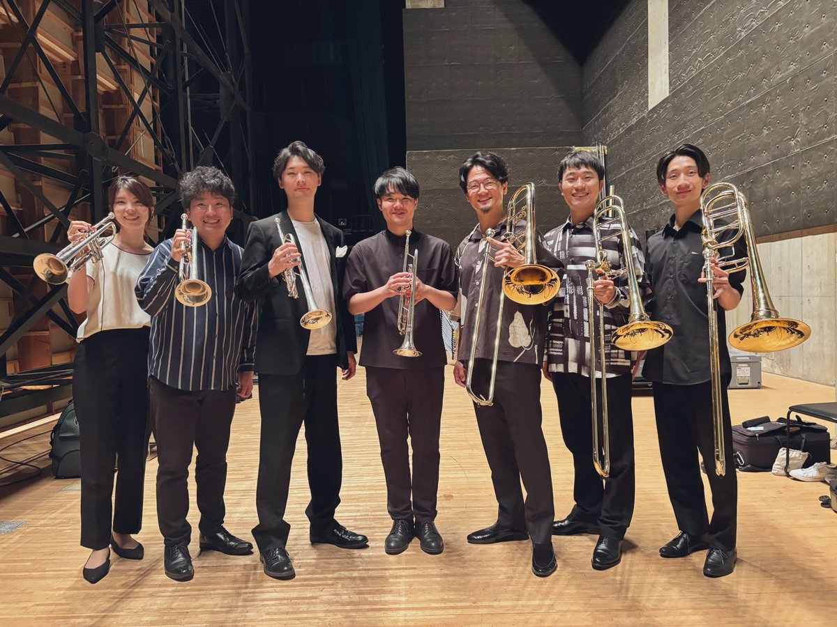 Wolverine_kkbr's tweet image. #境界線上のホライゾン
松戸森のホール21
昼夜二公演全64曲+α

素晴らしきトランペット&amp;amp;トロンボーンセクション！

最後まで良い音色で吹き切れたこと、少しだけ自身の成長を感じました。良い音に囲まれていると自然と自分の音も良くなる、そんなスペシャルなメンバーでした。

#HeartbeatSymphony