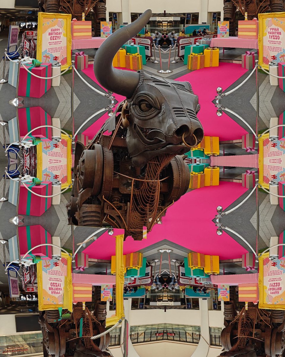 Emmor's tweet photo. To celebrate a whole year of the incredible OZZY BULL, I’m giving away a whopping 25% discount on all stock this weekend. T-shirts, totes and other merch now available! Use code “BIRTHDAY” at checkout to nab yours.

https://t.co/2VIzDab425 🐂🪩✨🎉 https://t.co/NSEWMupnyS