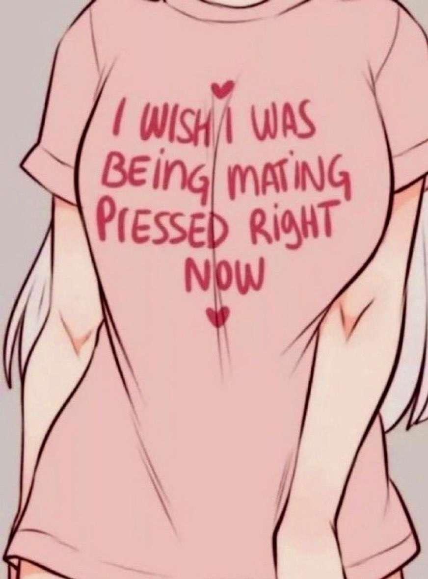 Walking around wearing this shirt.