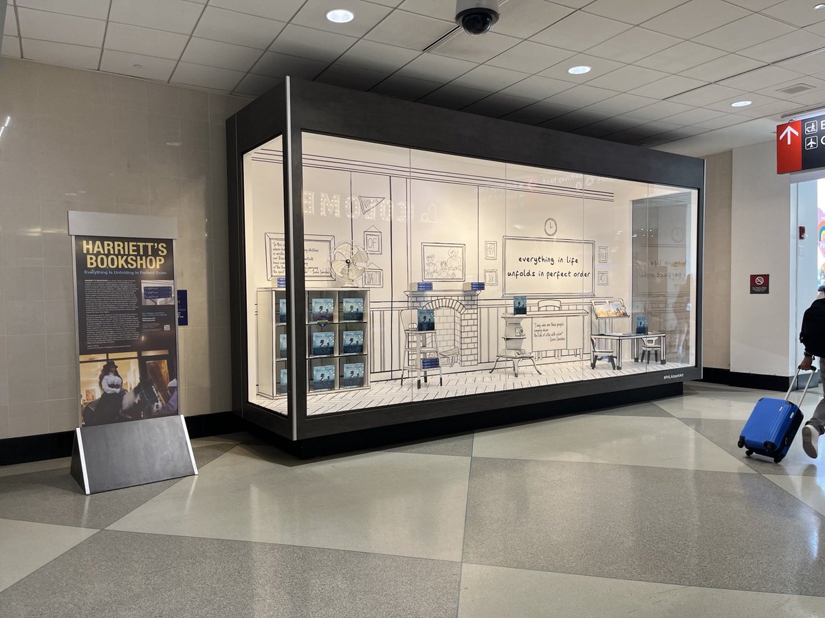 harriettsbooks's tweet photo. Guess who’s being featured at @PHLAirport. https://t.co/PD8a5BlYkl https://t.co/ZPS0P3afRX